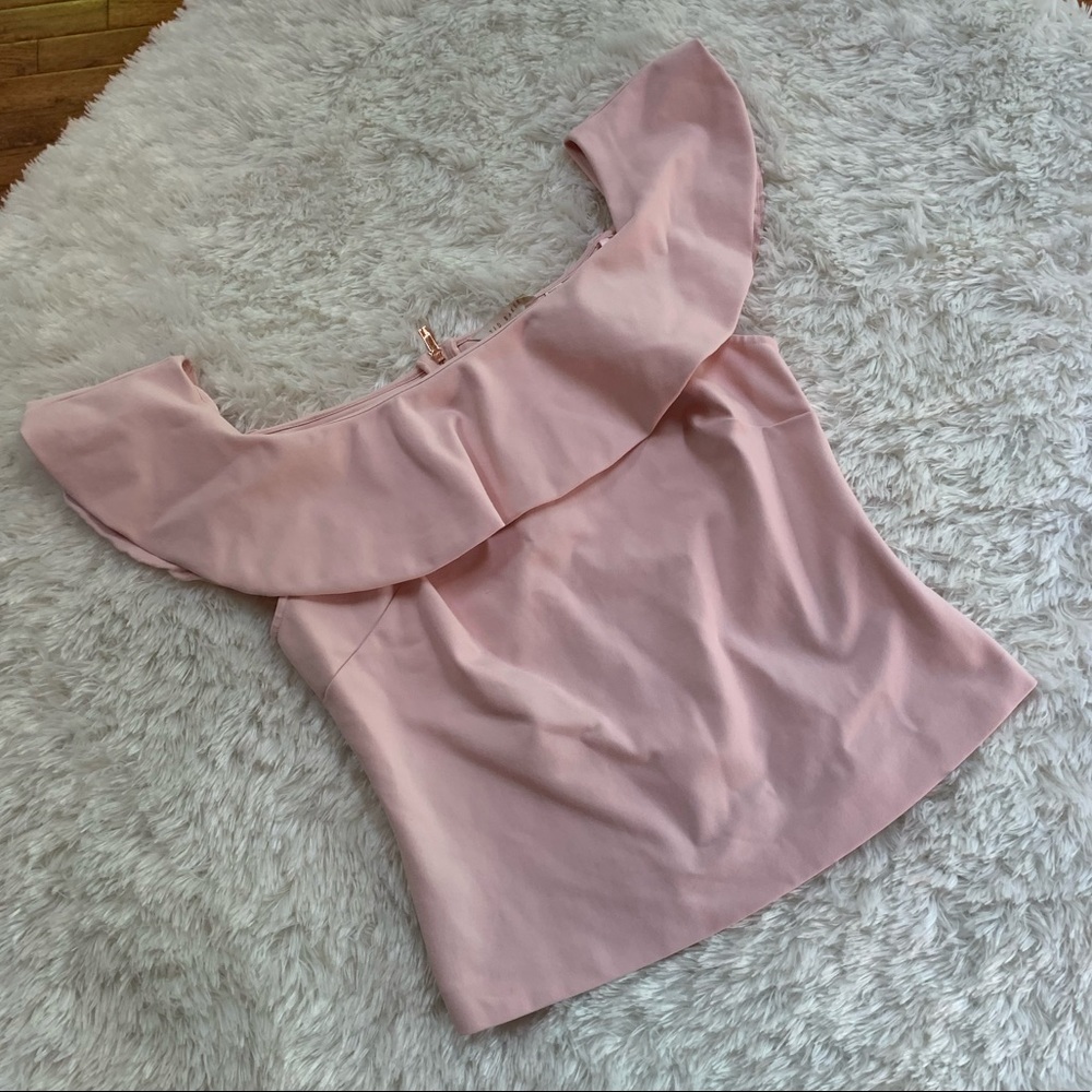 Gorgeous Ted Baker blush Pink Top.